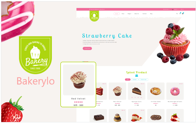 Bakerylo - Bakers Multipurpose Woocommerce Theme