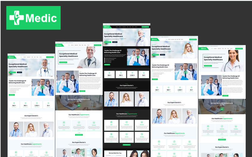 Product Image - Medic – Hospital, Diagnostic, Clinic, Health and Medical Lab WordPress Theme