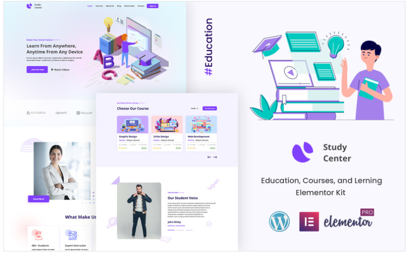 Product Image - Study Center Education Ready to Use Elementor Kit(m) Product Image - Study Center Education Ready to Use Elementor Kit(m)