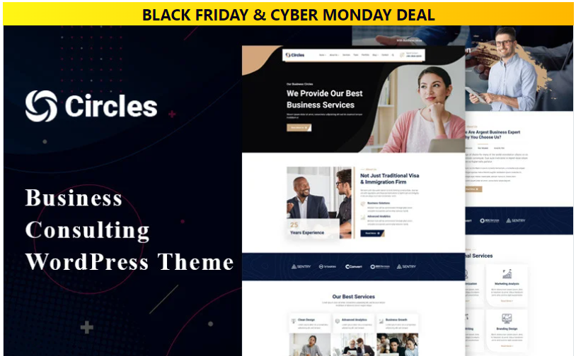 Circles - Business Consulting WordPress Theme