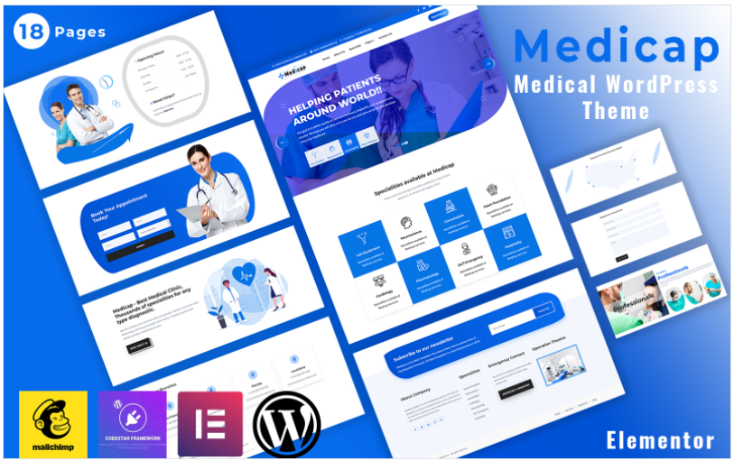 Medicap - Medical WordPress Elementor Theme