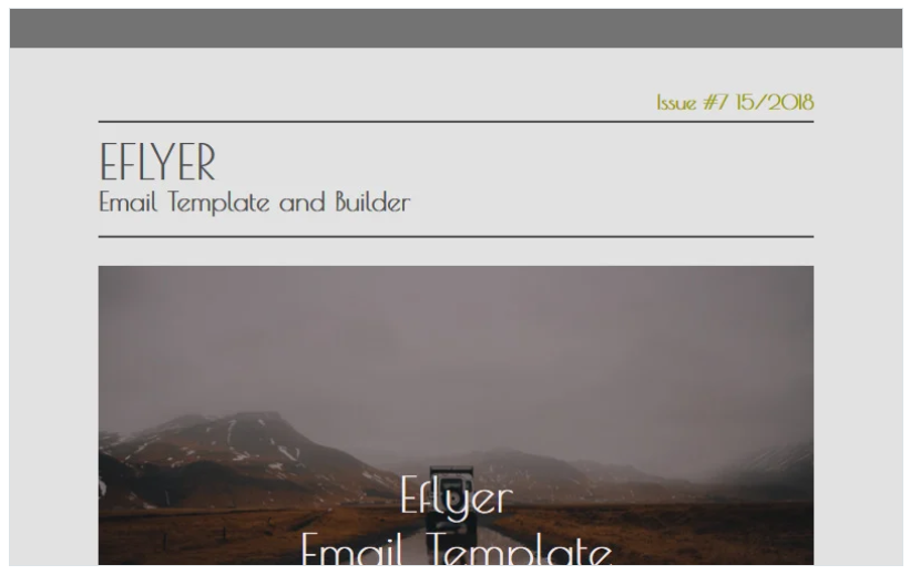 Eflyer - Newsletter Template