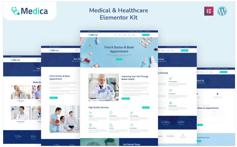 Medica - Healthcare Elementor Kit(m)
