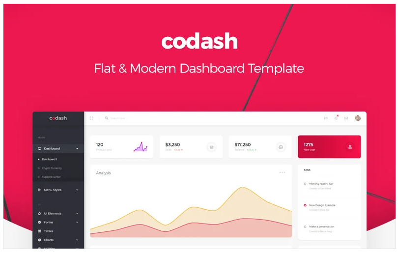 Codash - Responsive Admin Template