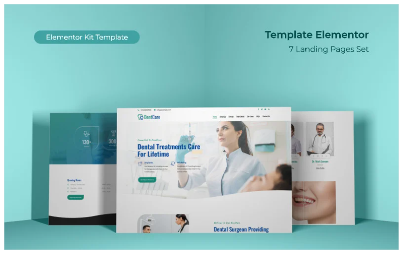 DentCare - Healthcare Elementor Kit(m)