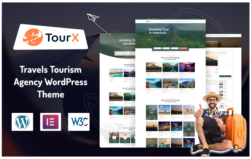 Product Image - TourX – Travels Tourism Agency WordPress Theme 1.0.0 Product Image - TourX – Travels Tourism Agency WordPress Theme 1.0.0