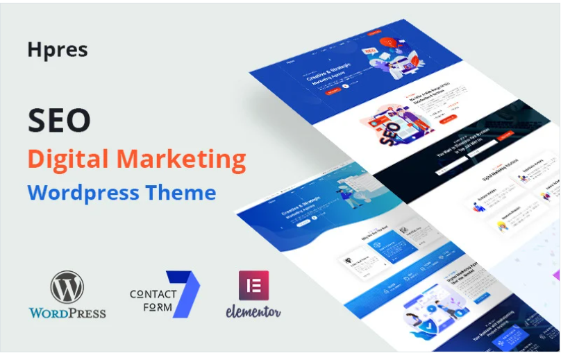 Product Image - Hpres – SEO Digital Marketing WordPress Theme