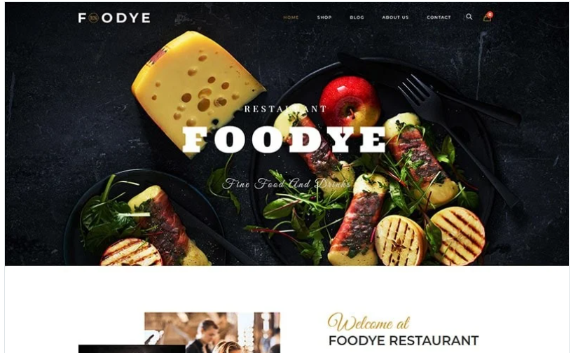 Foodye - Restaurant and Food WooCommerce Theme