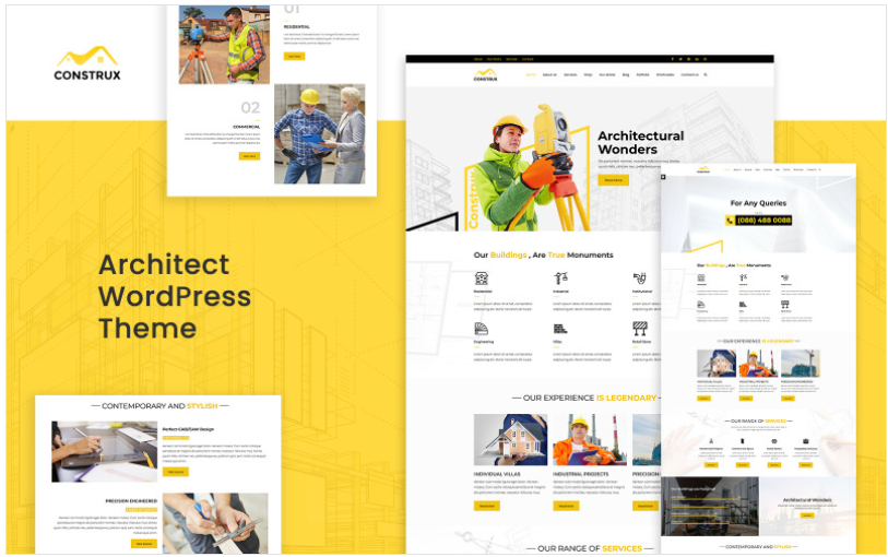 Construx – WordPress Construction Theme