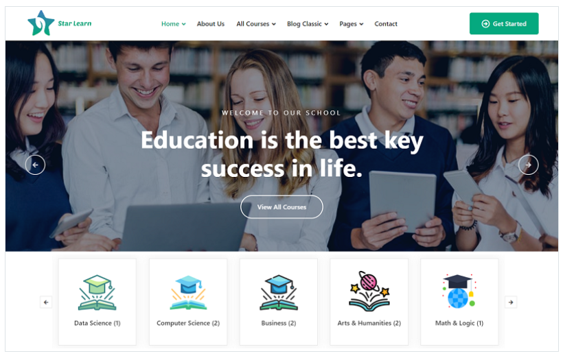 Product Image - Star Learn – Educational and Online Course WordPress Theme