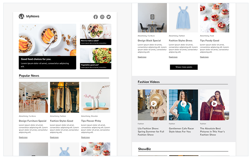 MyNews - Responsive Newsletter Template