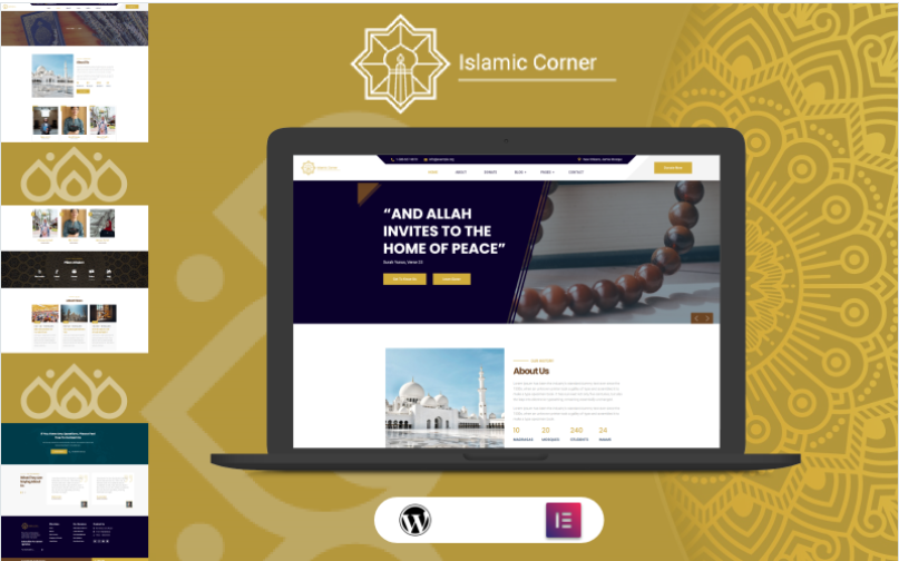Islamic Corner WordPress Theme