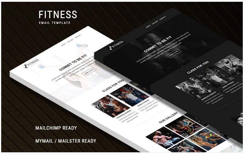Fitness - Responsive Newsletter Template