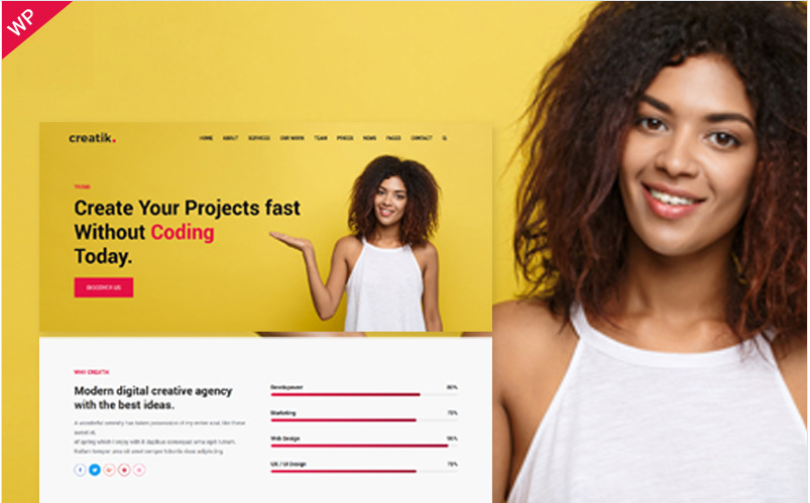 Creatik - Responsive Multipurpose WordPress Theme