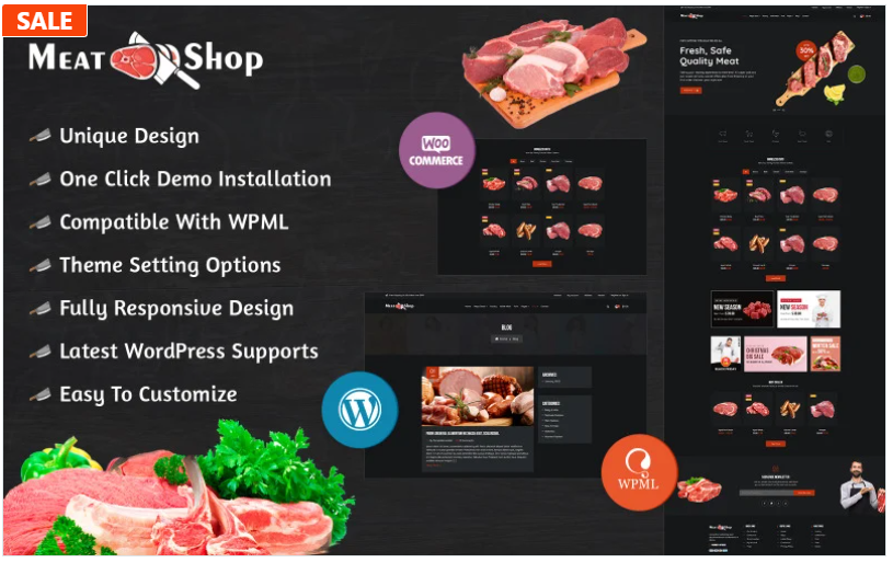 Meat Shop WooCommerce Theme