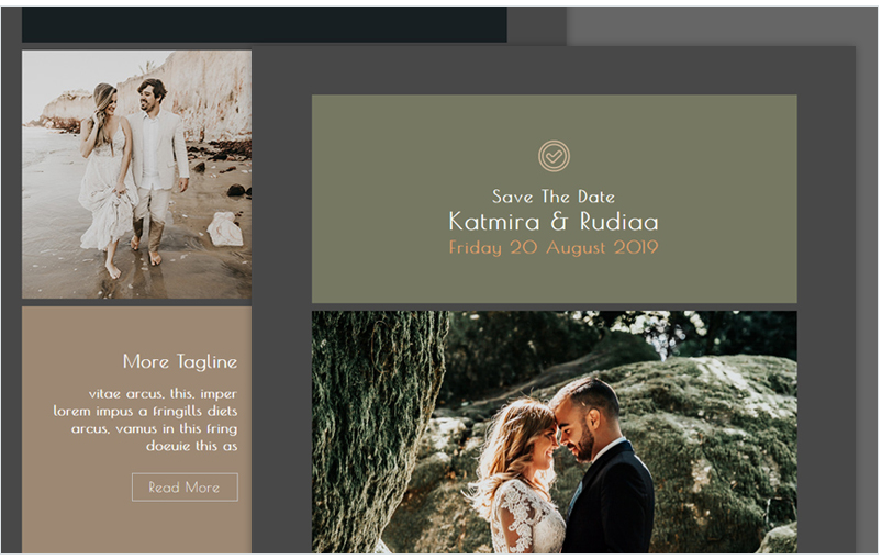 Wedding - Responsive Newsletter Template