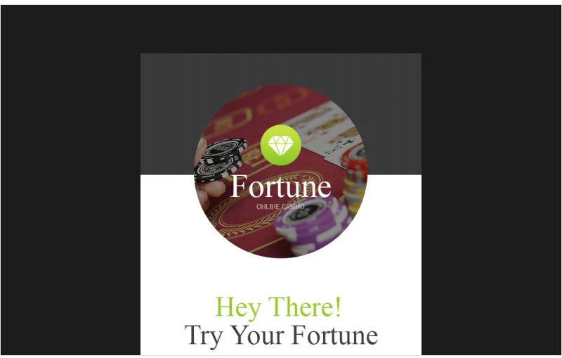 Online Casino Responsive Newsletter Template