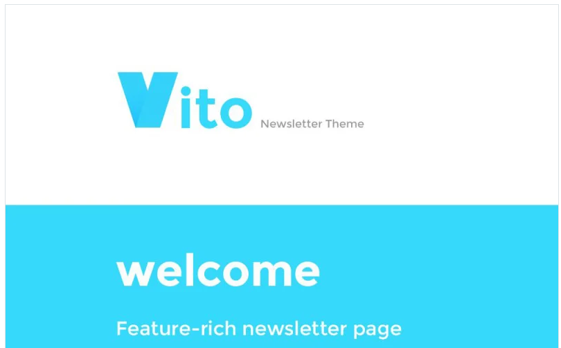Web Design Responsive Newsletter Template