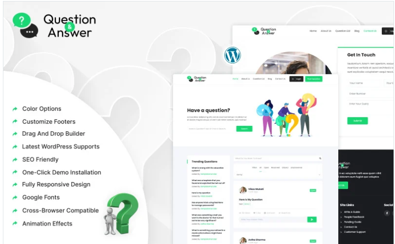 Product Image - Q&A – Question & Answer WordPress Theme