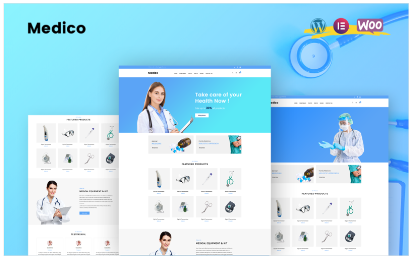 Medico - WooCommerce WordPress Theme