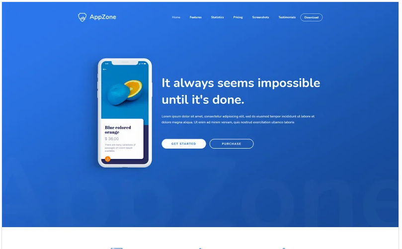 Appzone - App Landing HTML5 Template