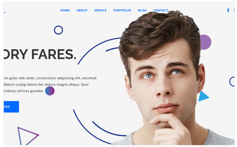 Mory-Portofilo Landing Page Template