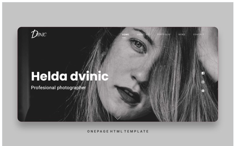 Dvinic - Multipurpose Html Portfolio Landing Page Template