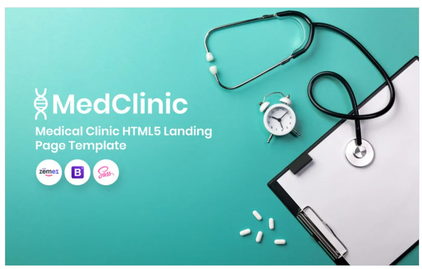 MedClinic - Medical Clinic Landing Page Template
