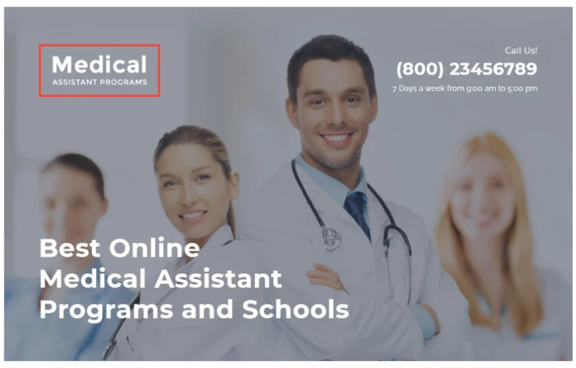 Medical Assistance Program - Medical School Clean HTML Landing Page Template