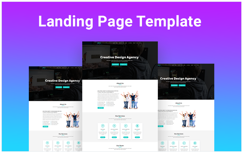 Bizalx - Responsive Landing Page Template