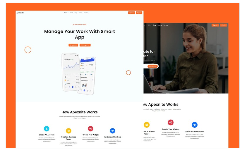 Apexnite - Creative Saas & Software HTML5 Template