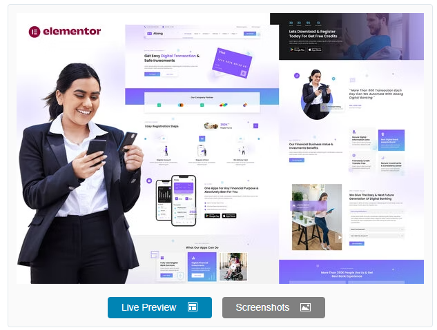 Product Image - Agen – Real Estate & Property Developer Elementor Template Kit