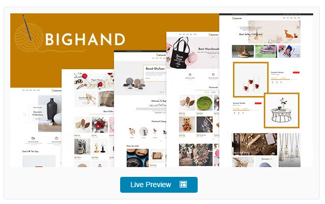 BigHand - Handmade Shop Shopify Theme