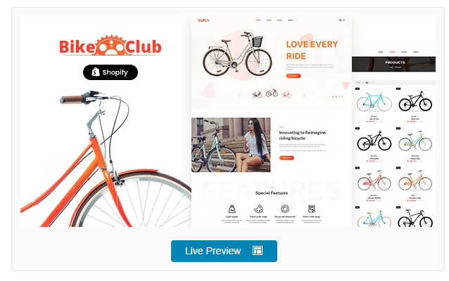 Bikez - Cycle, Bike Shop Single Product Shopify Theme