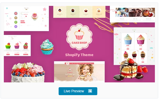 Cake Shop - Bakery Shopify Theme