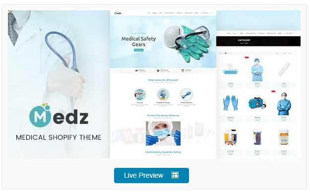 Medz - Medical Products Shopify Theme