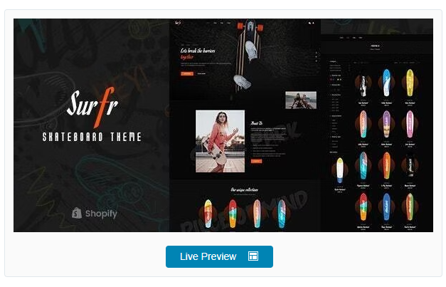 Surfr - Shopify Single Product Store