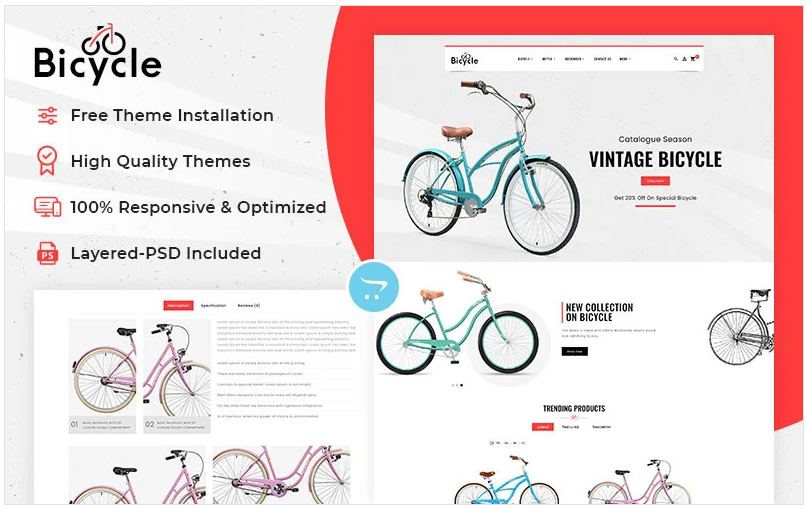 Bicycle - Multipurpose Responsive OpenCart Theme