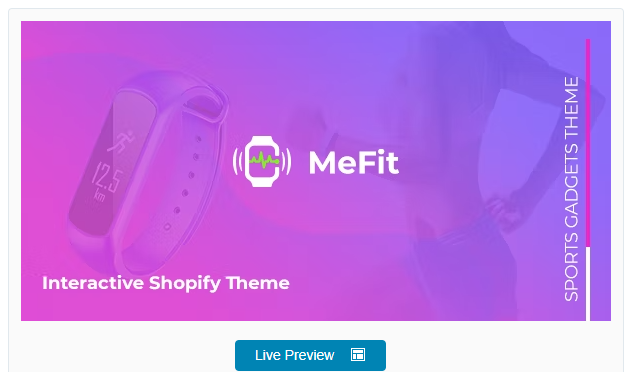 MeFit - Fitness Shopify Theme