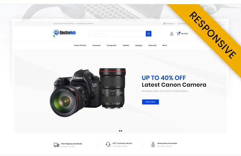 ElectroHub - Digital Store OpenCart Template