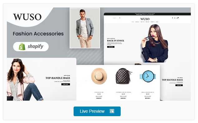 Wuso - Minimal Fashion Shopify Theme