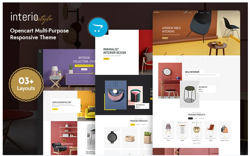 Interio- Furniture & Interior Multipurpose OpenCart Theme