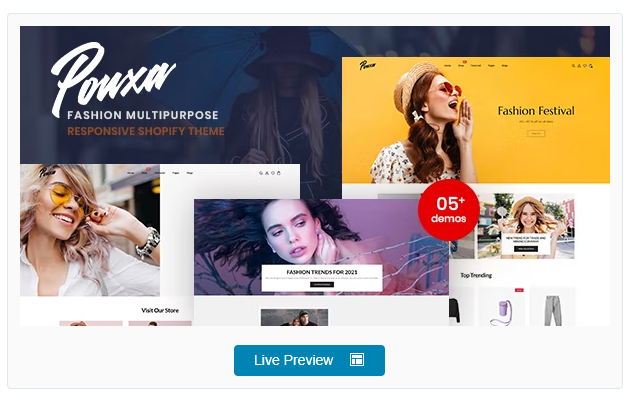 Pouxa - Fashion Multipurpose Responsive Shopify Theme
