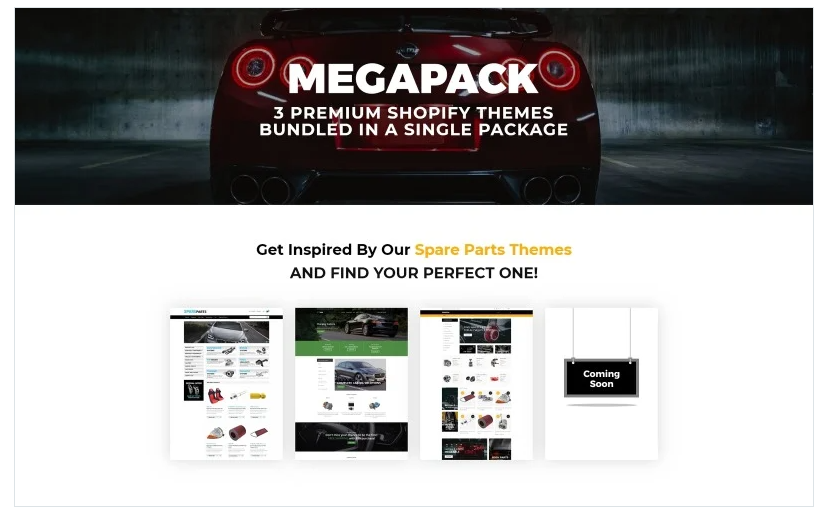 Spare Parts Themes Carromi Shopify Theme