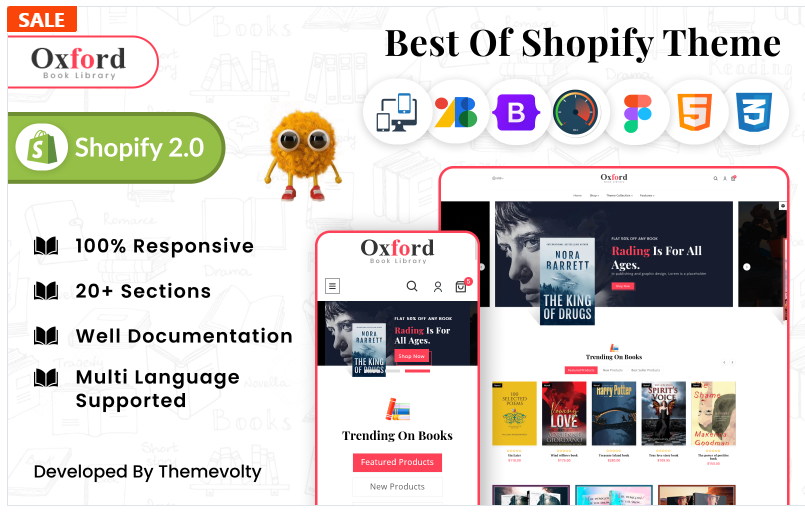 Oxford Mega Online, Books, Stationery, Education Shopify 2.0 MegaShop