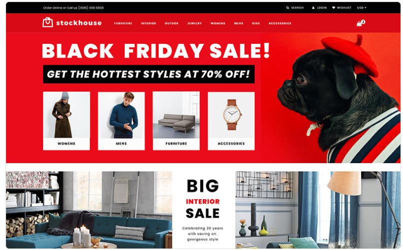 Stockhouse - Wholesale Store Shopify Theme