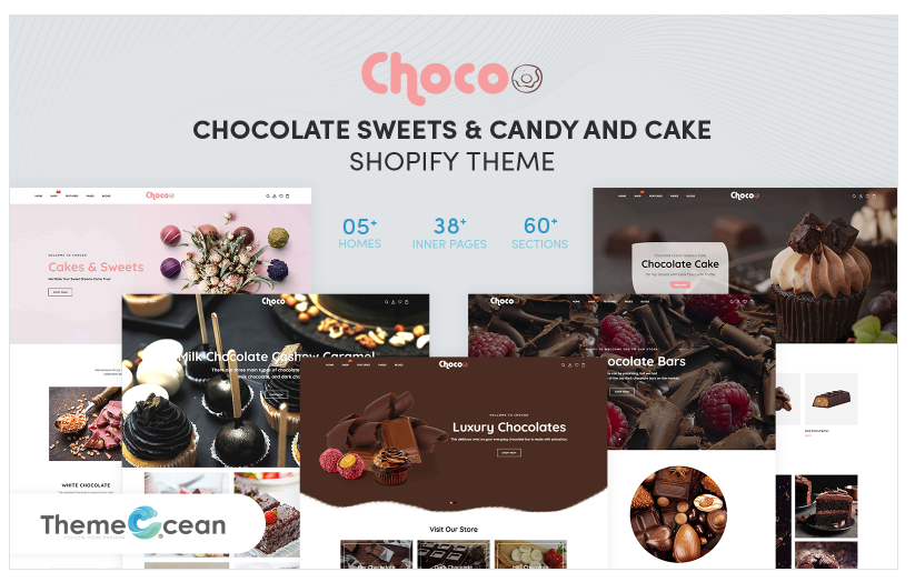 Chocoo - Chocolate Sweets & Candy And Cake Shopify Theme