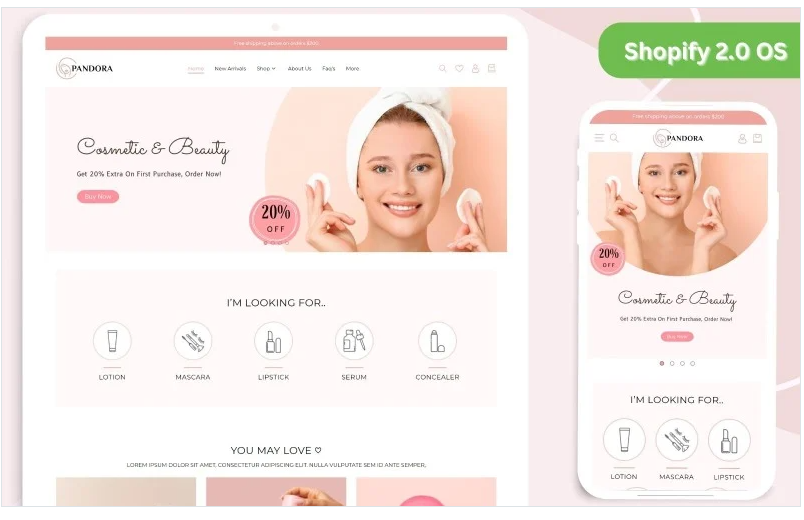 Beauty Shopify Theme | SkinCare Shopify Theme | Boutique Shopify Template | Shopify OS