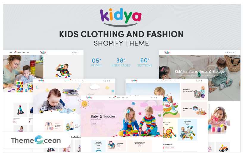 Kidya - Kids Clothing & Fashion Shopify Theme