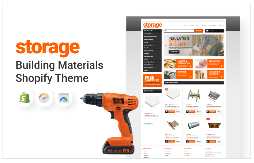 Building Materials Shopify Theme